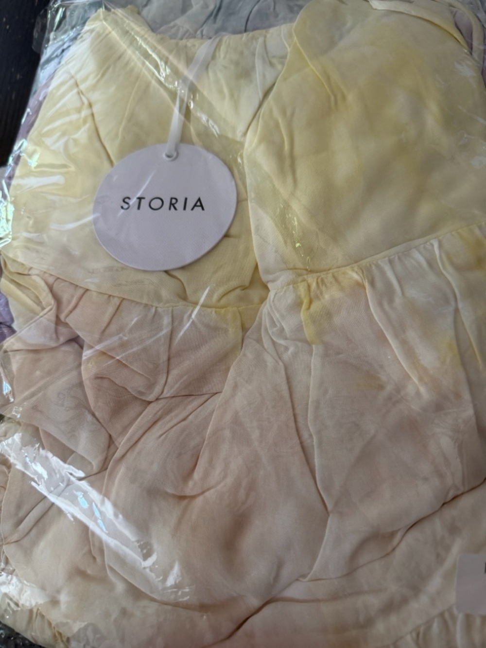 NWT Storia water color maxi dress - Picture 5 of 5